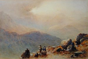 Snowdon by Sunset, 1869