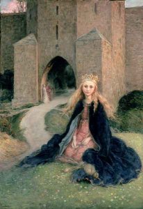 Princess with a spindle, 1896