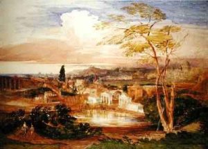 Rome from the Borghese Gardens, 1837