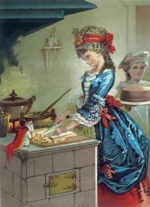 In the Kitchen illustration from The Nutcracker by ETA Hoffman 1776-1822 1883