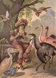 Papageno the Bird-Catcher from The Magic Flute by Wolfgang Amadeus Mozart 1756-91