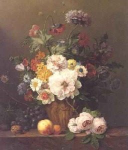 Still Life with Flowers and Fruit