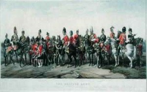 Uniforms of the British Army engraved by J Morris 1859