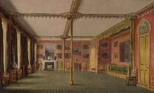 The Red Drawing Room from Views of the Royal Pavilion