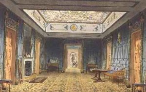 The Double Lobby or Gallery South above the Corridor from Views of the Royal Pavilion