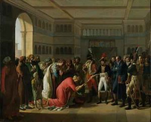 General Bonaparte Giving a Sword to the Military Chief of Alexandria July 1798 1808