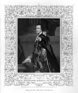 Portrait of Charles Wentworth Marquis of Rockingham