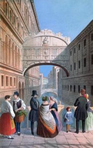 The Bridge of Sighs Venice