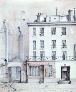 View of the House of Jacques Rene Hebert 1757-94 1910