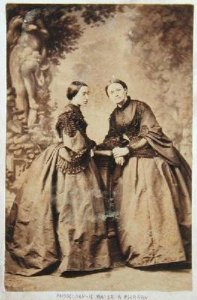 Countess Isabella Dzialynska nee Czartoryska and Princess Marie Czartoryska