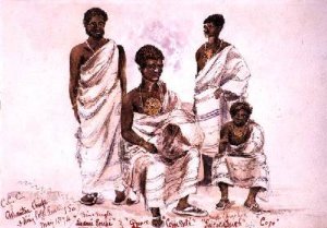 C.C.C. Ashantee Chiefs and King Coffe Kollally Son 1874