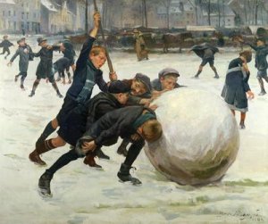 The Giantest Snowball 1903