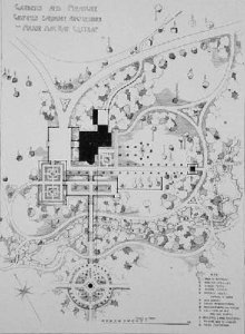 Gardens and Pleasure Grounds Ballimore Argyleshire for Major MacRae Gilstrap from Thomas Mawsons The Art and Craft of Garden Making