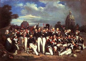 Company of the Second Legion in the Champ de Mars 1836