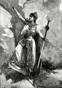 Marie Delna in her debut role as Didon in Les Troyens