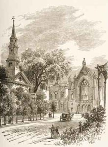 St Marks Church in-the-Bowery New York 1880