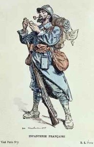 A Poilu from the French Infantry 1915