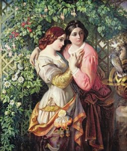 Rosalind and Celia 1845