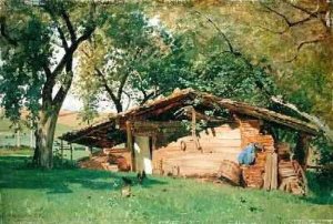 A Hut at Chiemsee 1872