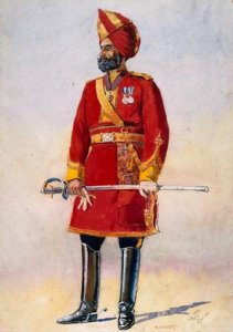 The Commandant of the Bharatpur Infantry