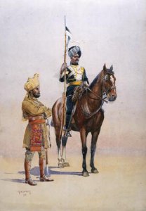 Soldiers of the Mysore Transport Corps