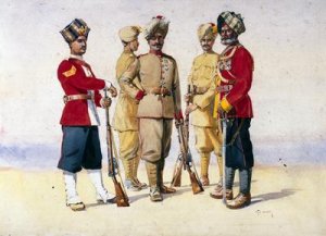 Soldiers of Various Regiments