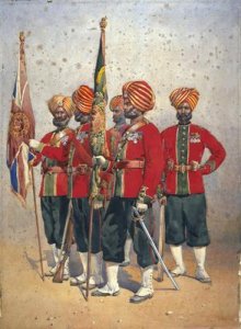 Soldiers of the 15th Ludhiana Sikhs