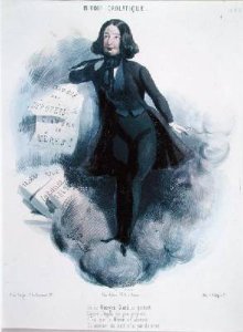 Caricature of George Sand 1804-76