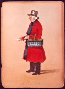 Letter Carrier Joe Hunt 1842