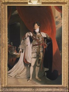 Portrait of King George IV