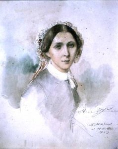 Portrait of Clara Schumann 1819-96