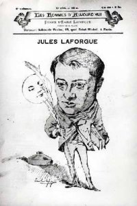 Caricature of Jules Laforgue 1860-1887