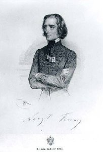 Portrait of Franz Liszt 1811-86