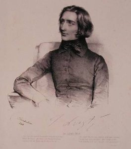 Portrait of Franz Liszt 1811-86