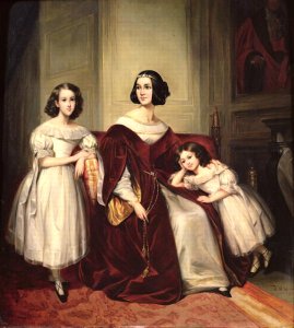 Madame de Nonjon and her Two Daughters