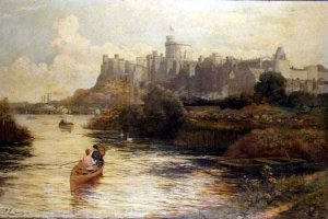 Boating by Windsor Castle