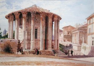 The Temple of Vesta Rome