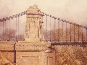 Detail of the Approved Design for the Clifton Suspension Bridge