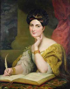 Portrait of the Hon Mrs Caroline Norton