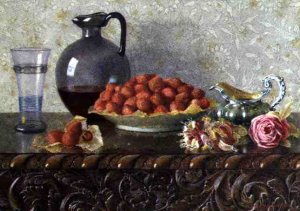 Still Life with Strawberries