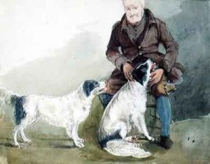 Major Gilpin and his dogs