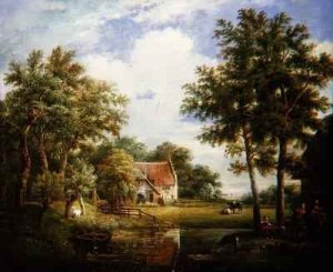 Dutch Farm Scene