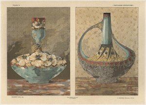 Vases plate 45 from Fantaisies decoratives