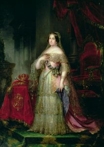 Queen Isabella II 1830-1904 of Spain