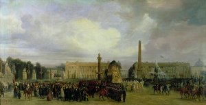 The Ceremony for the Return of Napoleons Ashes in 1840