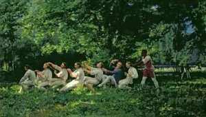 Soldiers Combing their Hair