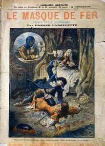 Le Masque de Fer cover of novel by Edmond Ladoucette