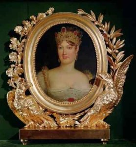 Portrait of Empress Marie Louise (1791-184 of Austria