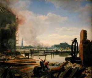 Hamburg after the Fire of 1842