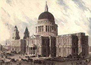 South East View of St Pauls Cathedral